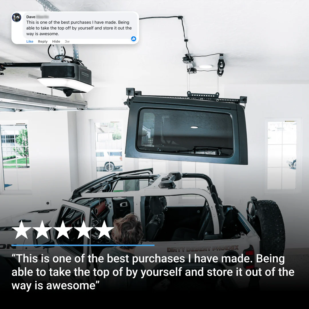 Hard Top Lifter - Wrangler - Image 7